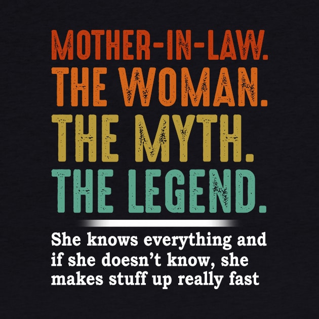 Mother In Law The Woman The Myth The Legend by Jenna Lyannion